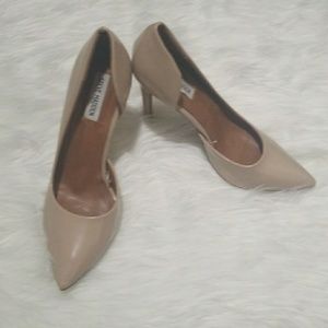 Steve Madden Nude High Heel Pumps